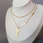 cadena de cruz