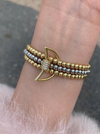Pulsera triple luna
