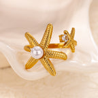 sortija estrella de mar