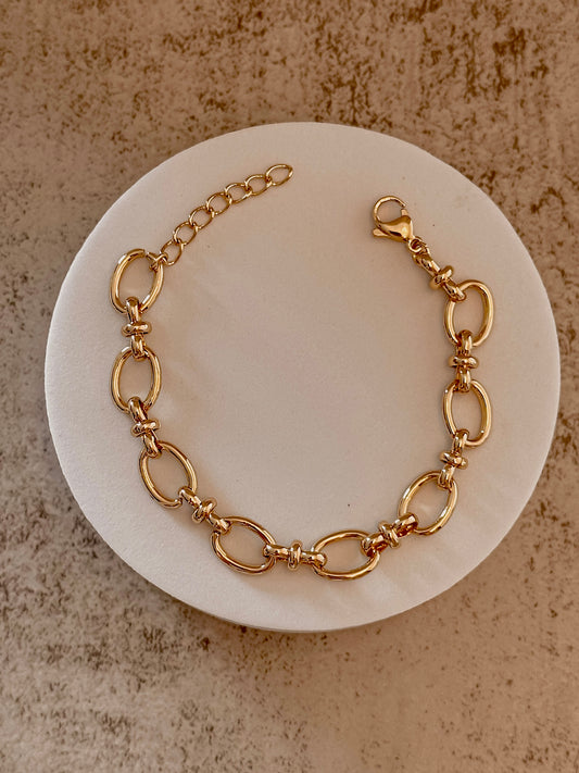 Pulsera eslabon doble