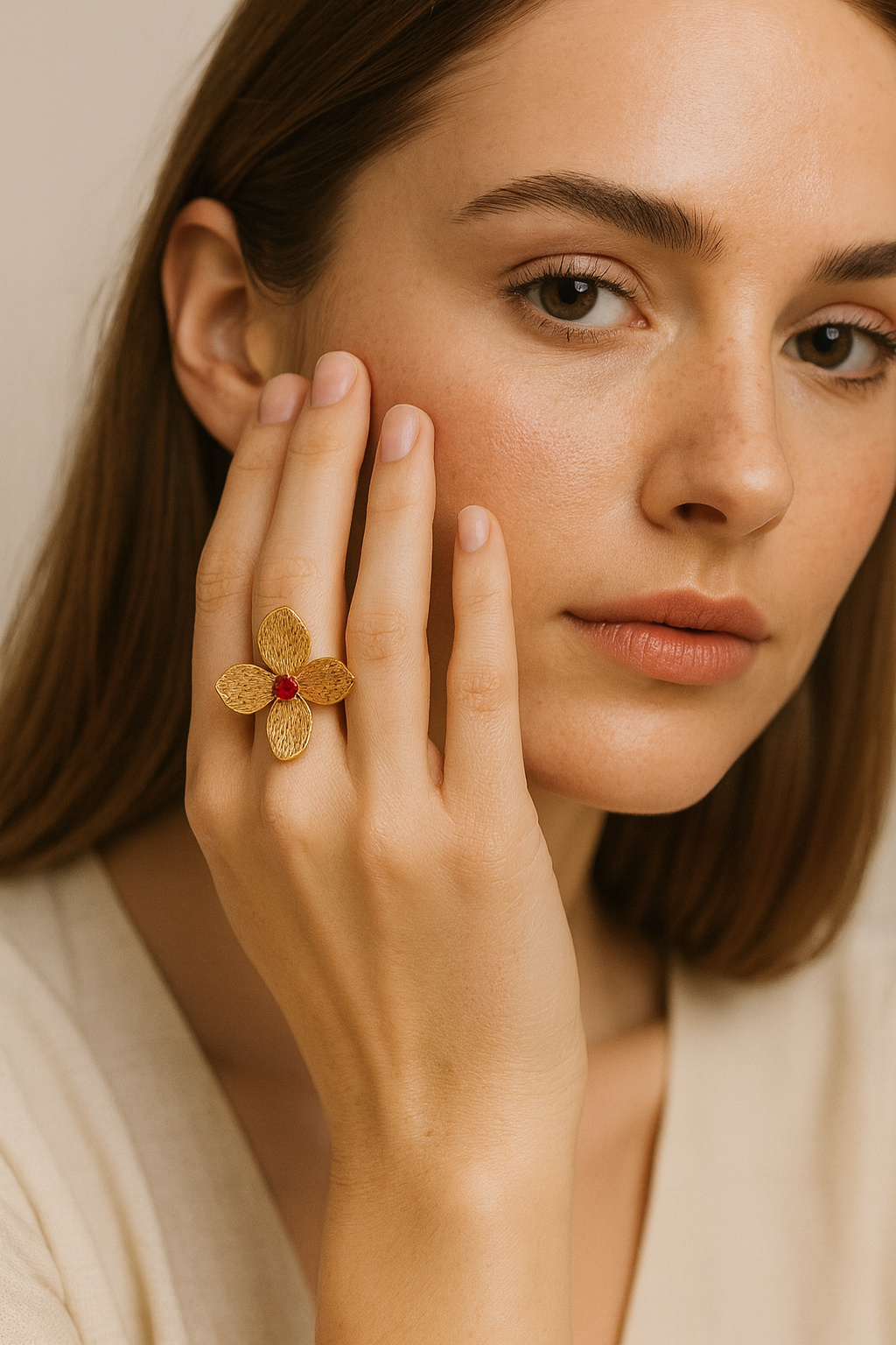 Sortija flor