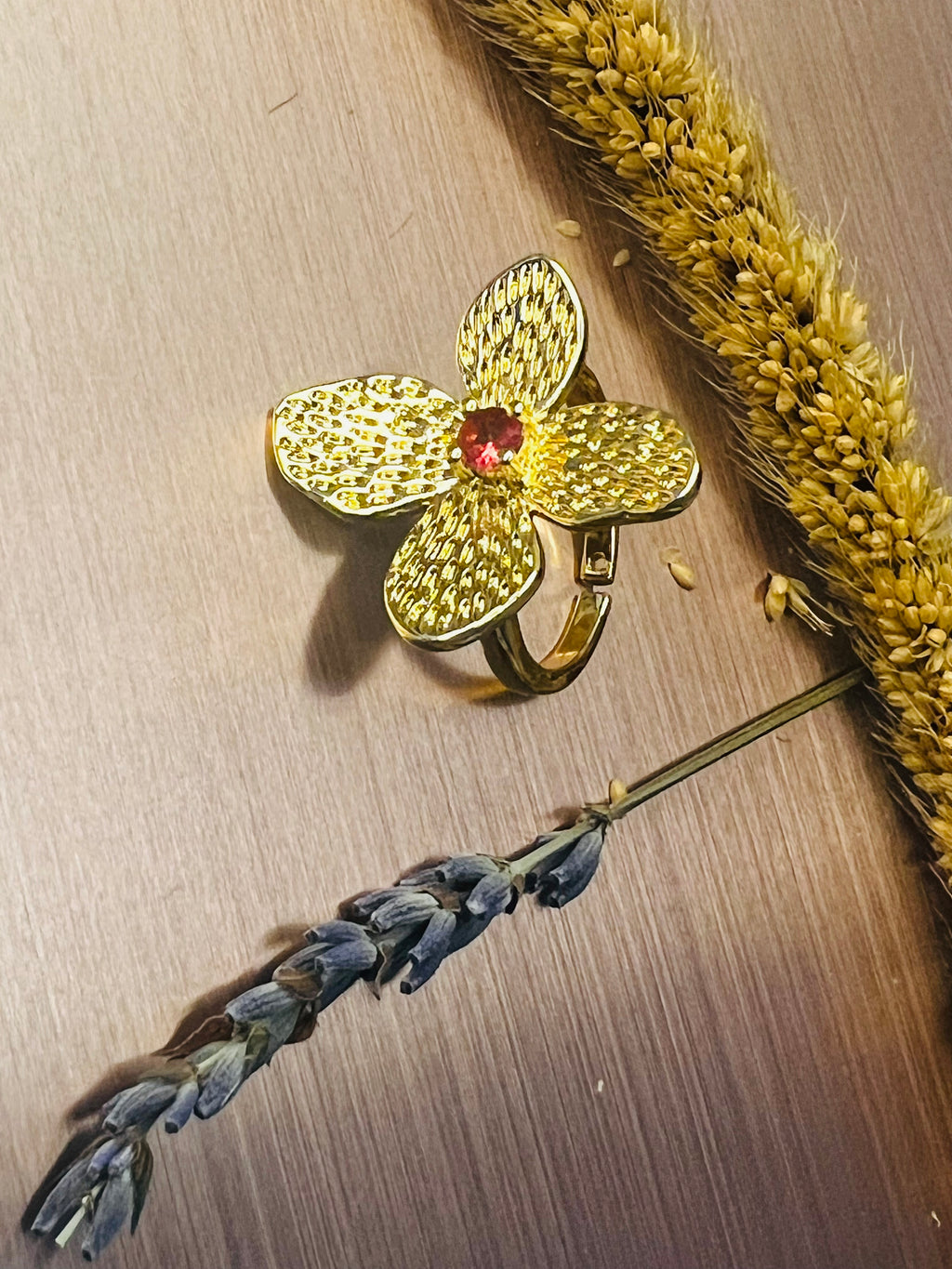 Sortija flor