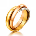 sortija plata,oro,bronce