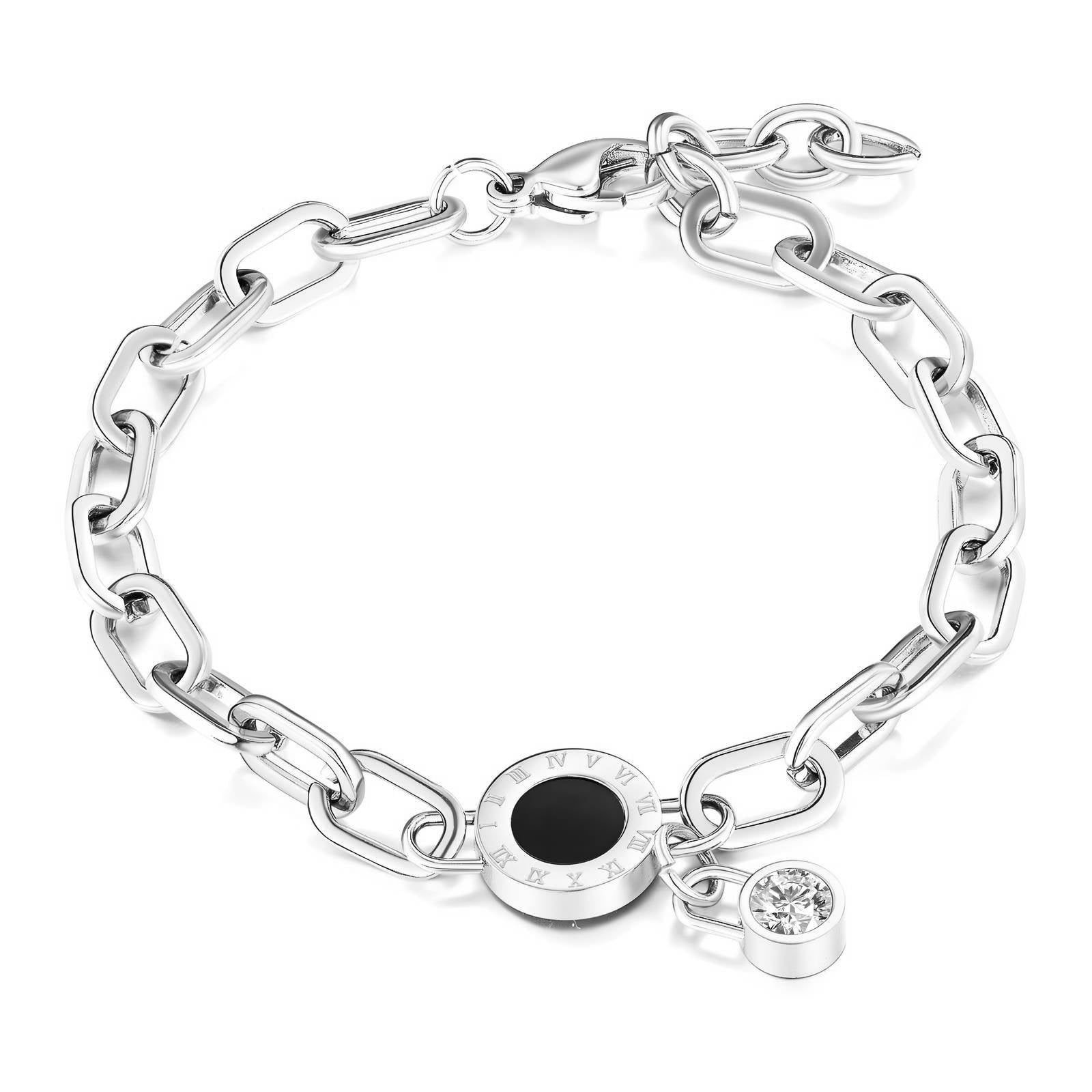 Pulsera circulo negro