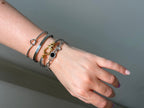 Pulsera circulo negro