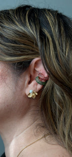 ear cuff verde