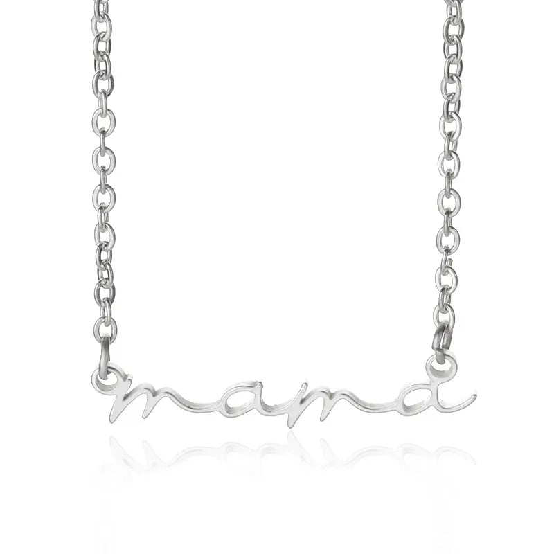collar palabra MAMA