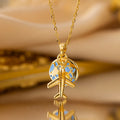 collar avion y mundo